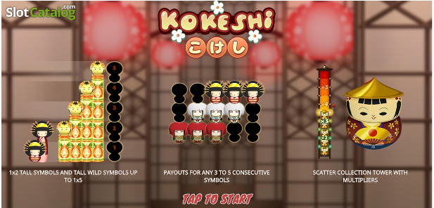Kokeshi slot game