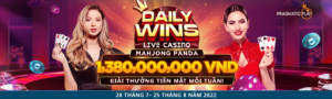 Read more about the article CHIẾN THẮNG MỖI NGÀY, GIẢI ĐẤU MAHJONG PANDA