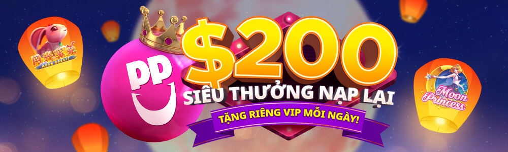 Read more about the article SIÊU THƯỞNG VIP: TẶNG $200 NẠP LẠI MỖI NGÀY!